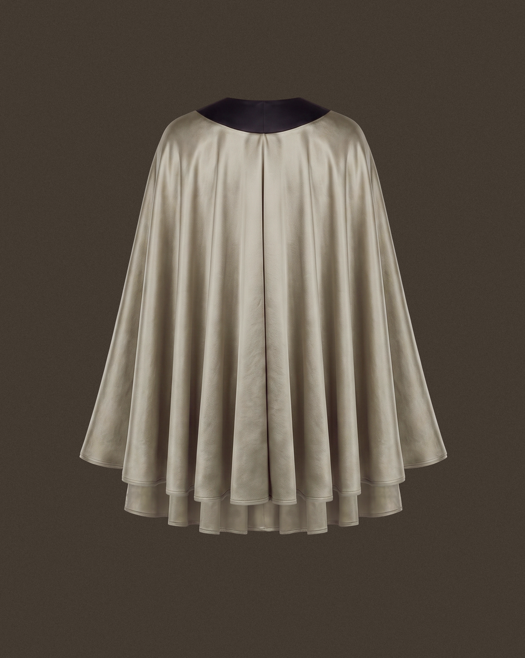 Circular Cape Dress