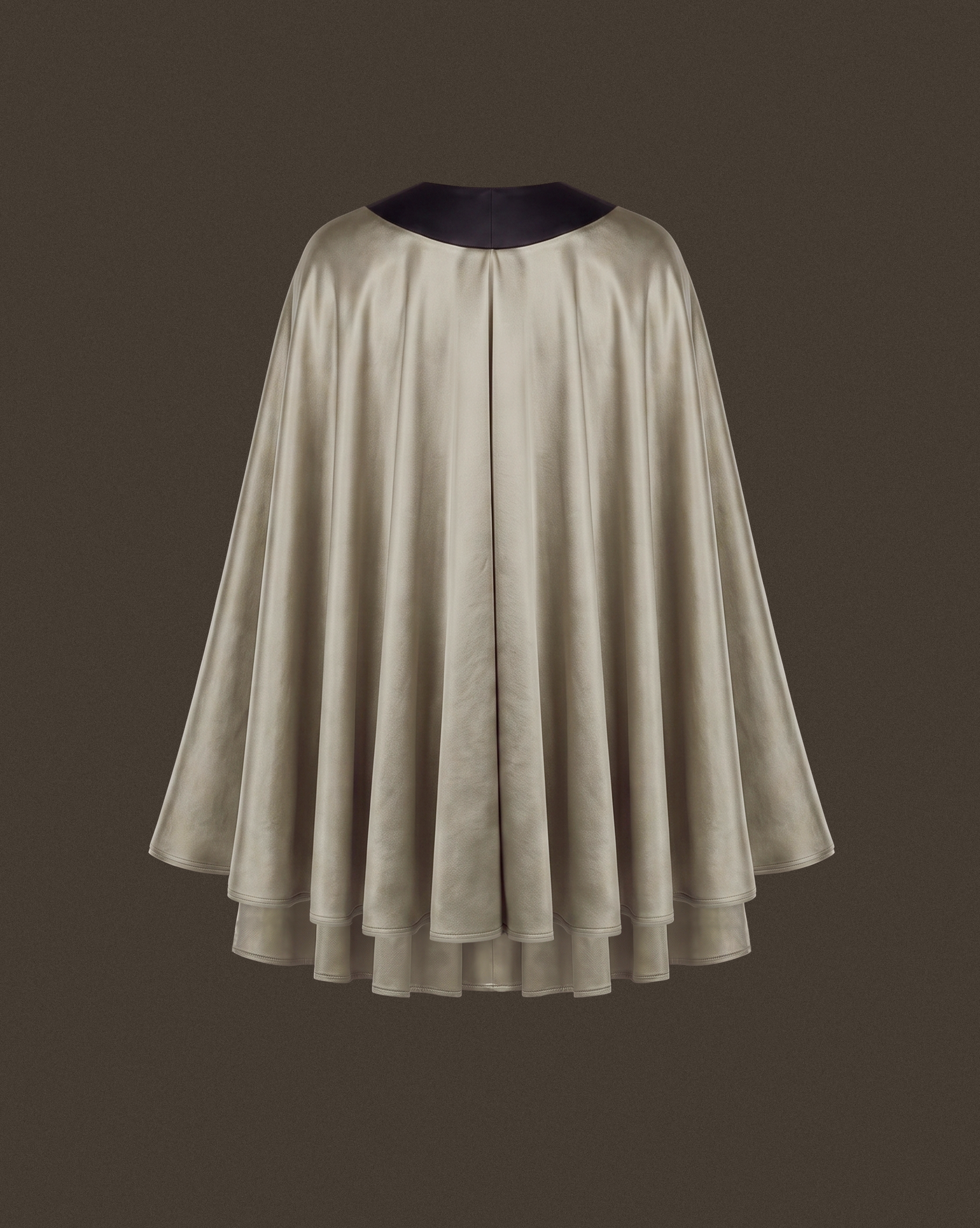 Circular Cape Dress