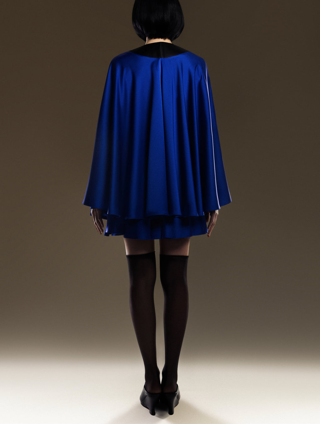 Circular Cape Dress