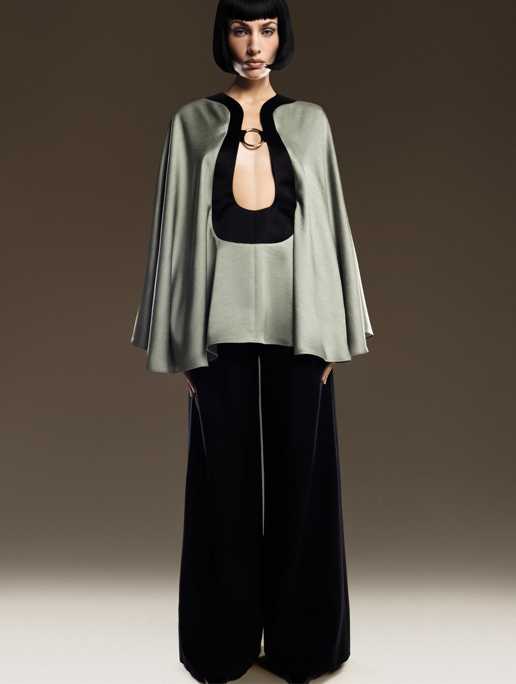 Circular Cape Top