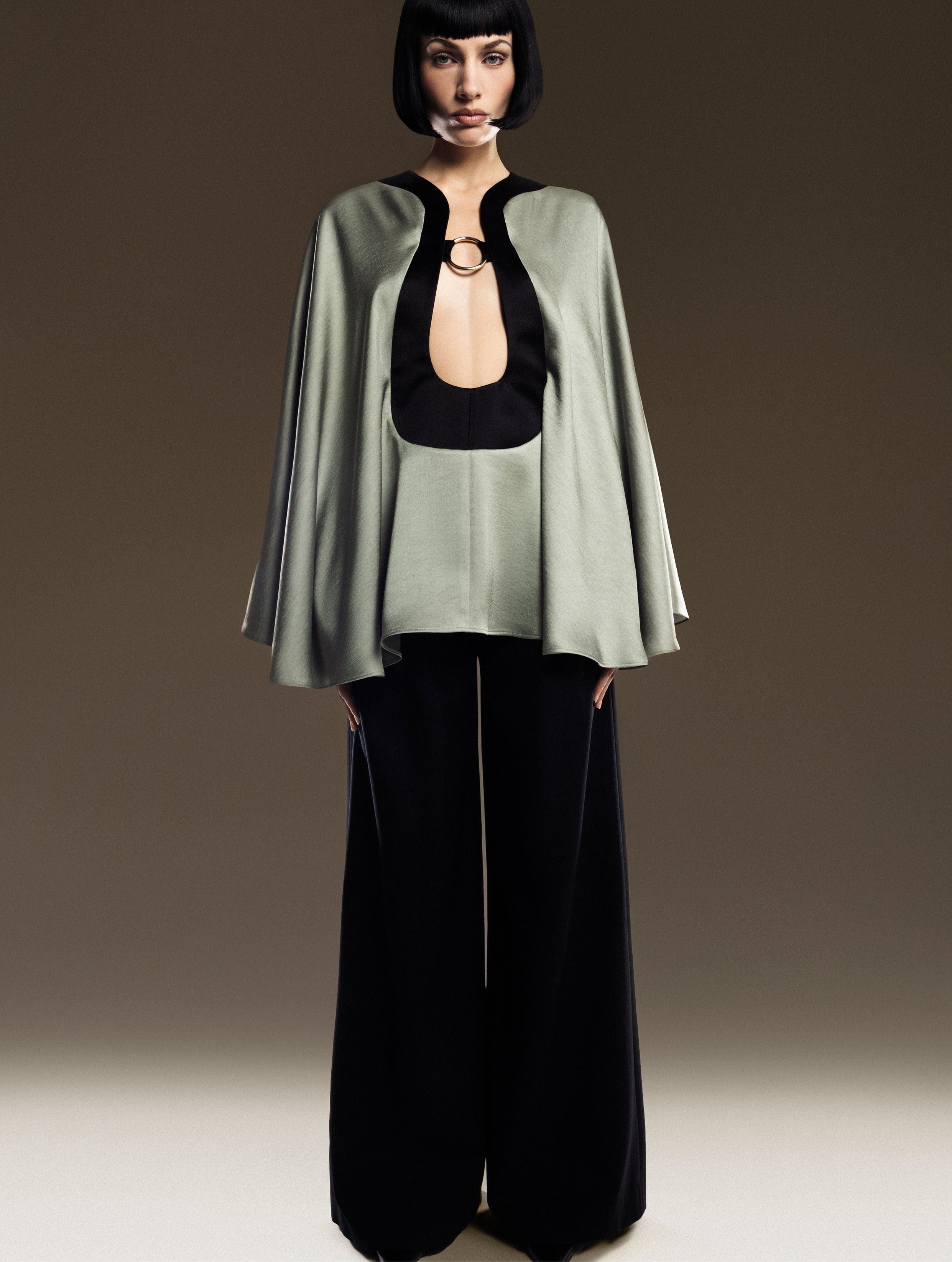 Circular Cape Top