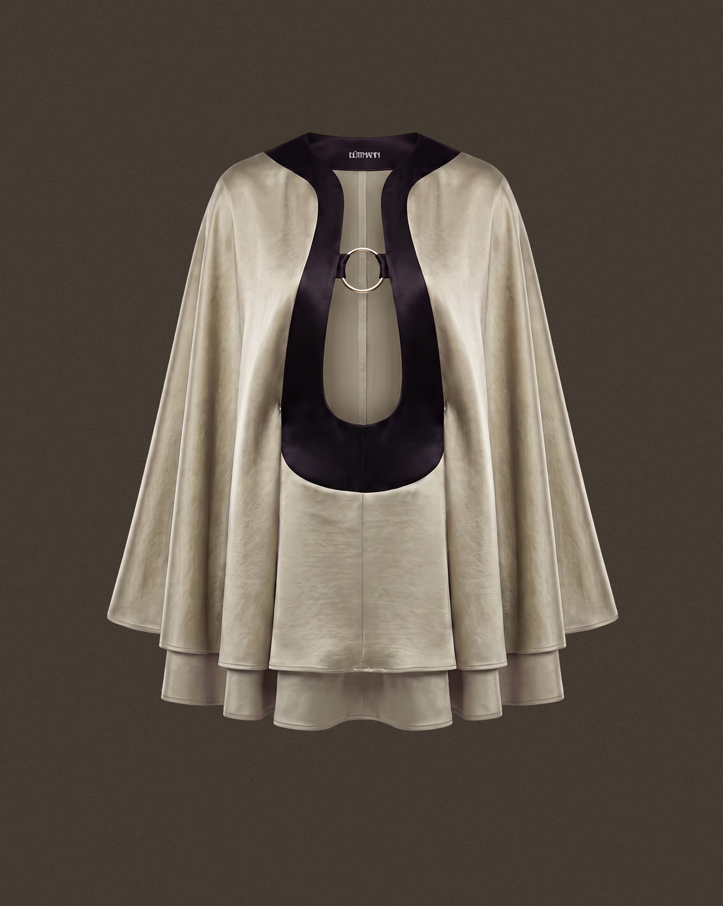 Circular Cape Dress