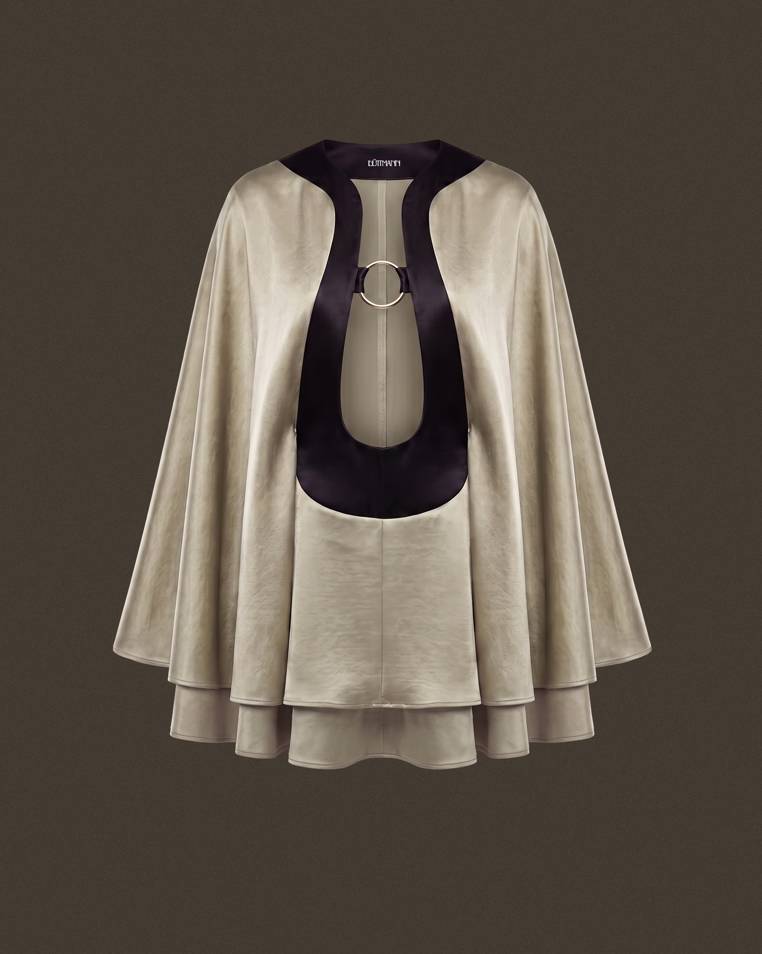 Circular Cape Dress