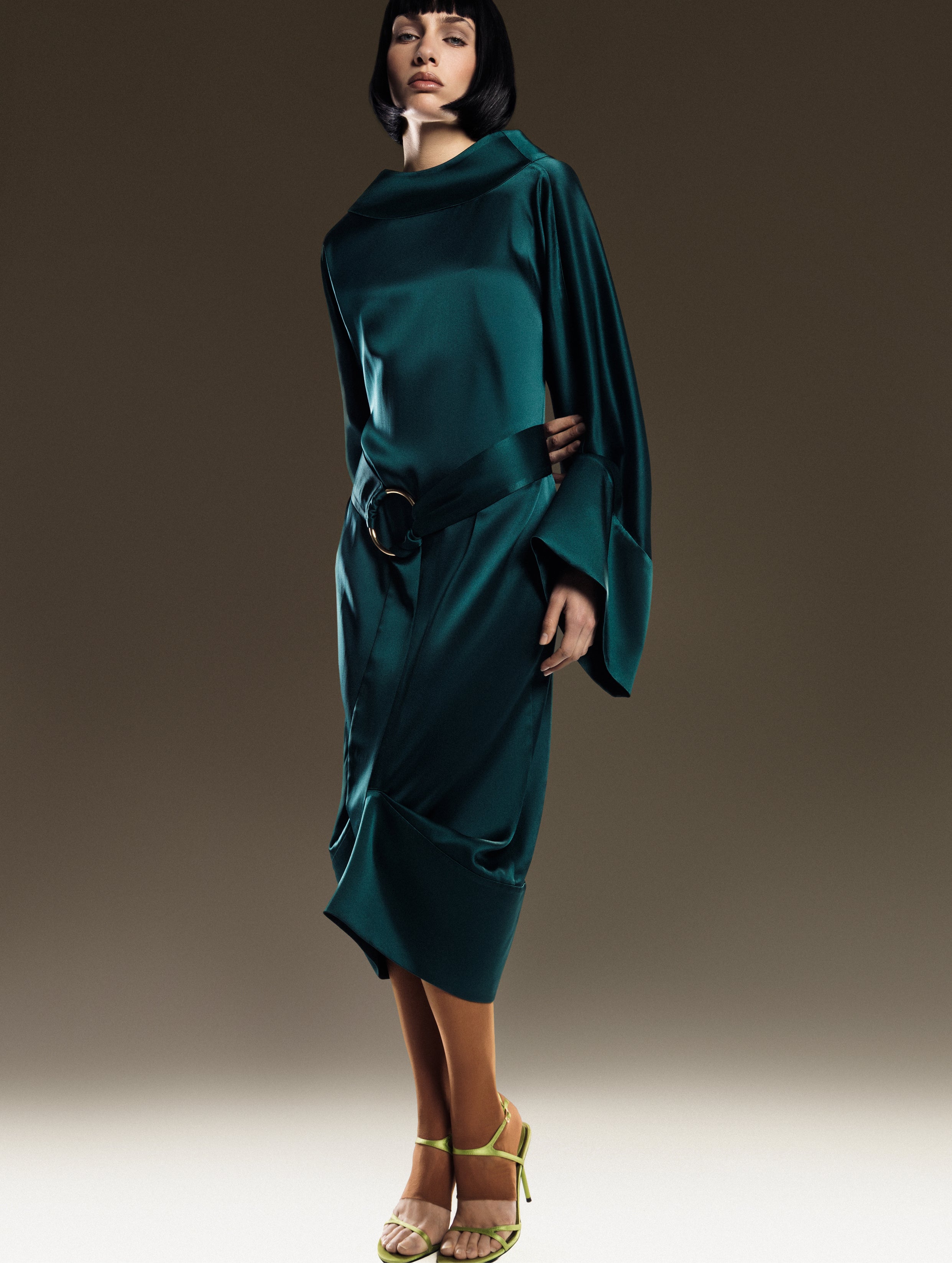 Reverse Kimono Dress