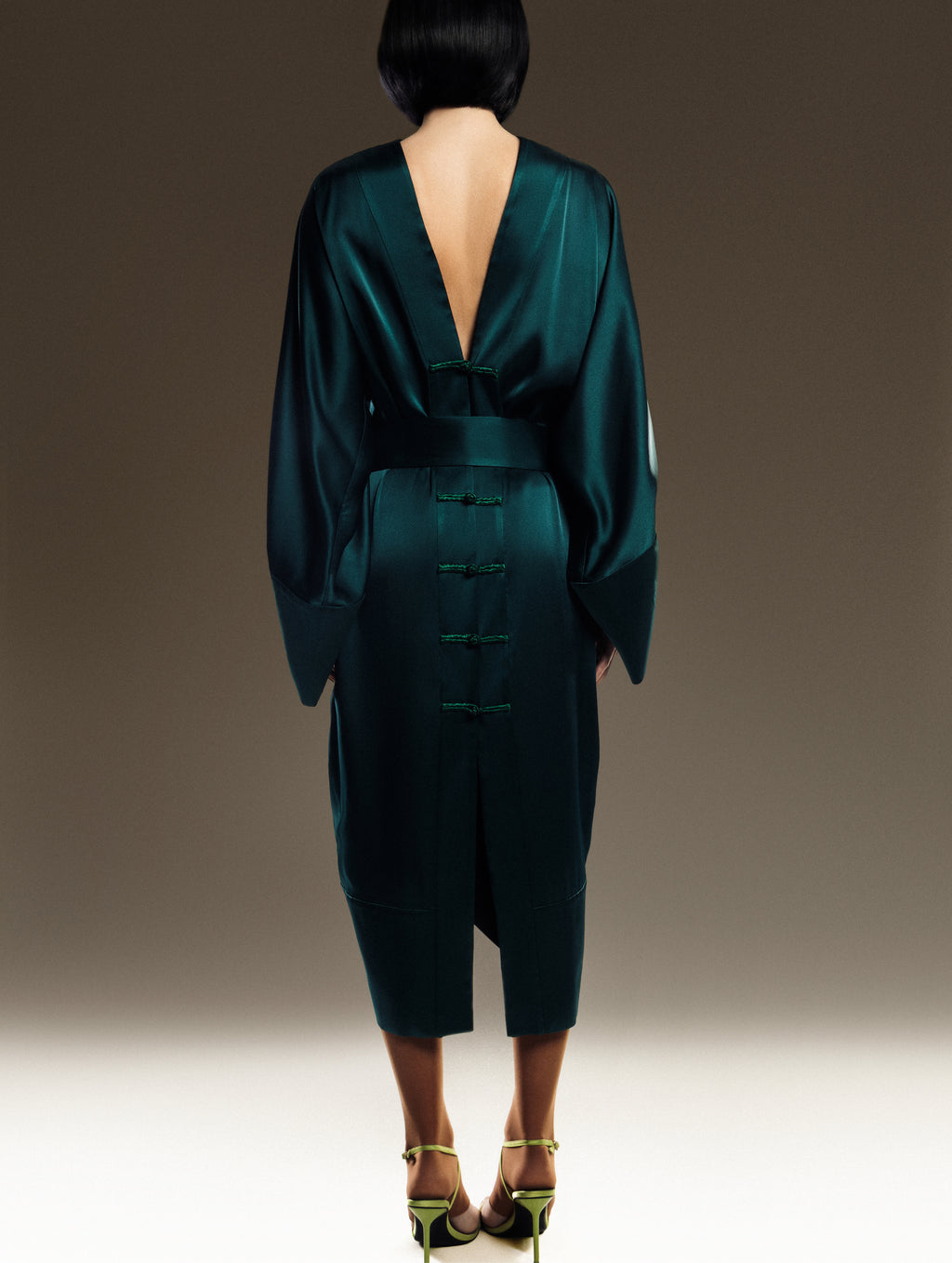 Reverse Kimono Dress