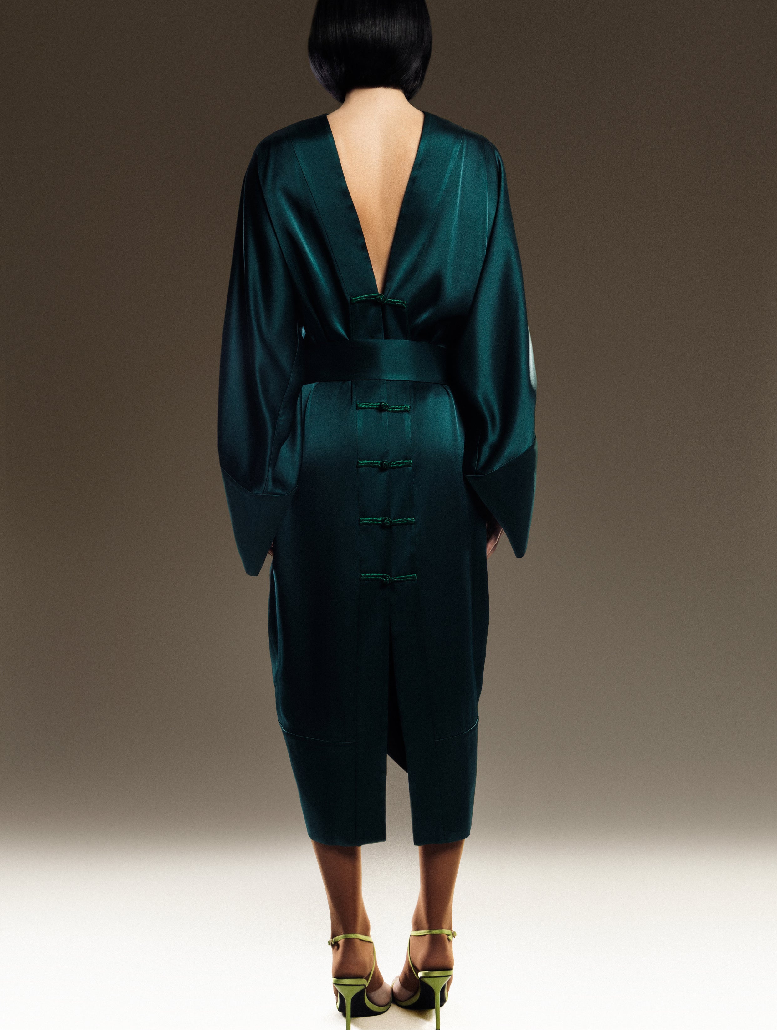 Reverse Kimono Dress