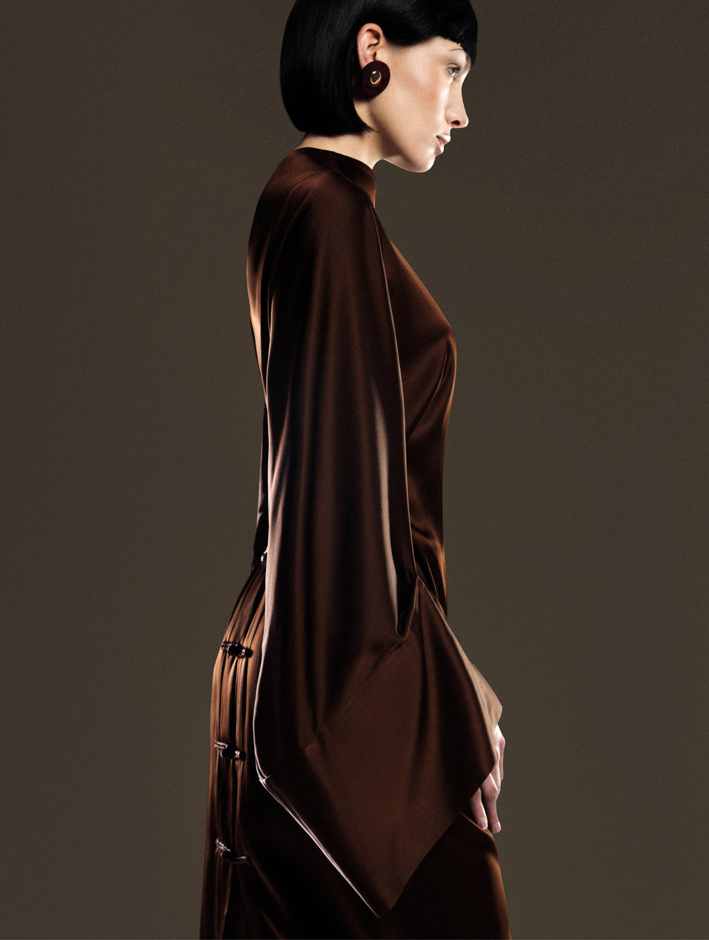 Reverse Kimono Dress