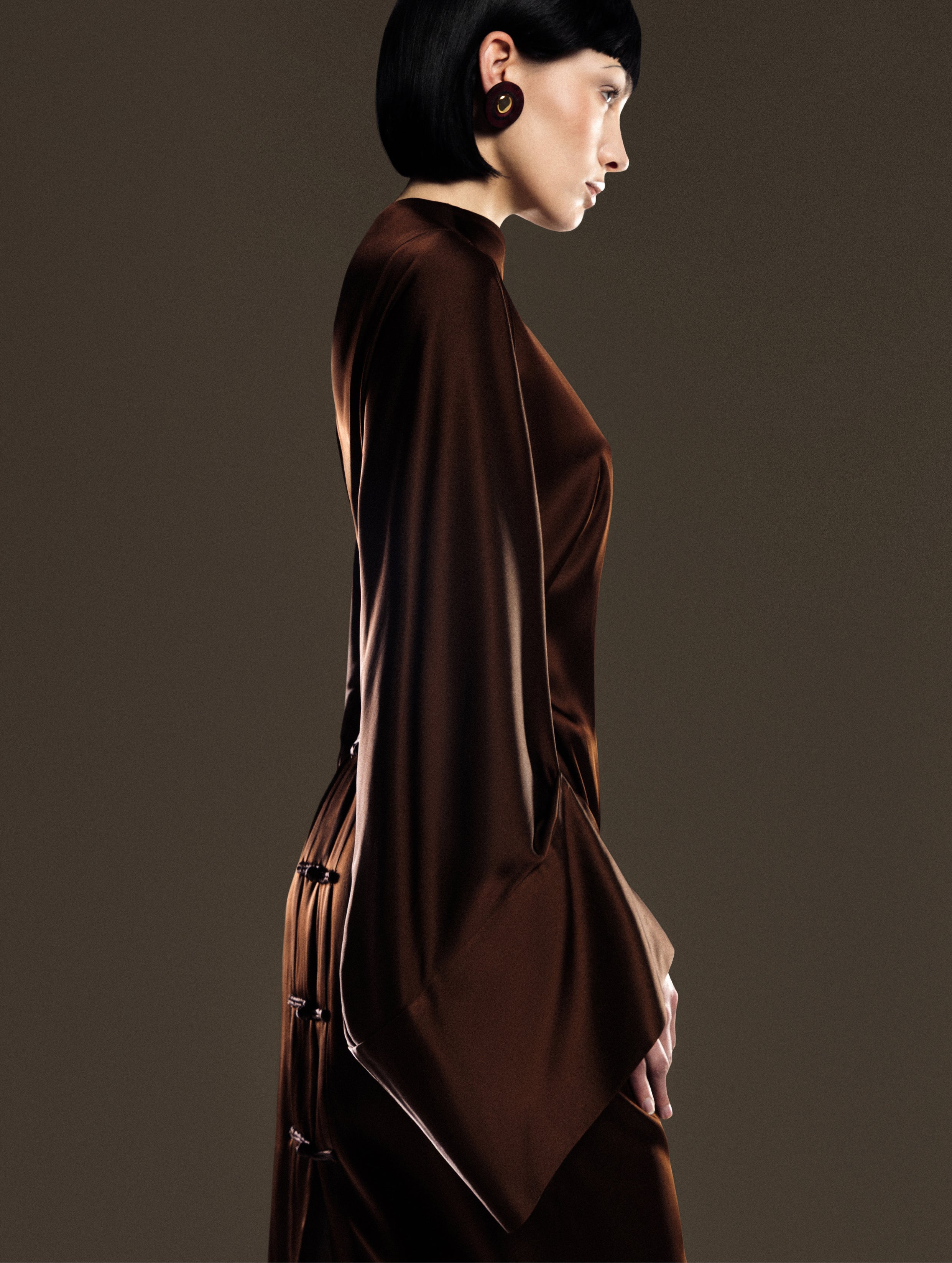 Reverse Kimono Dress