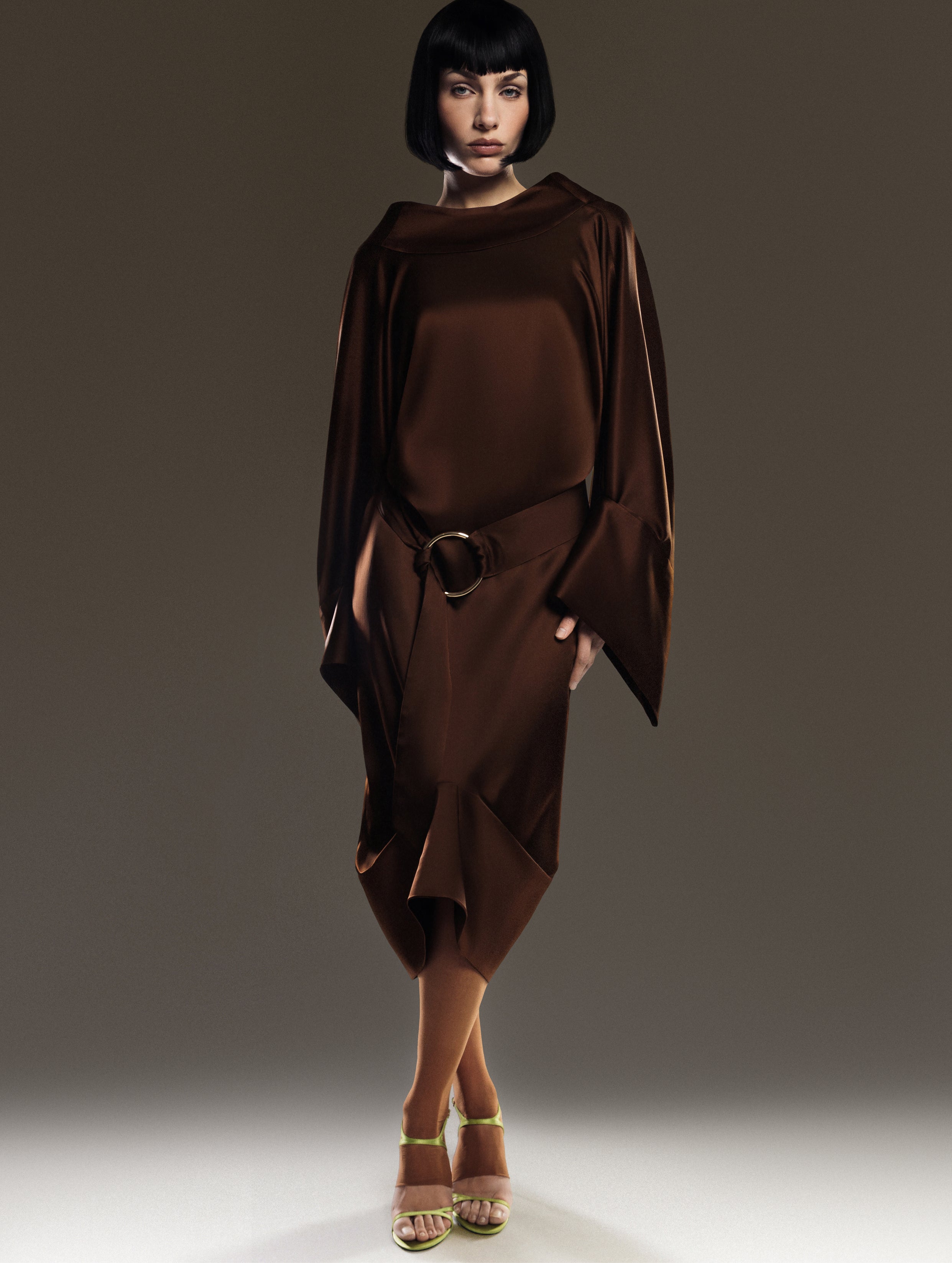 Reverse Kimono Dress