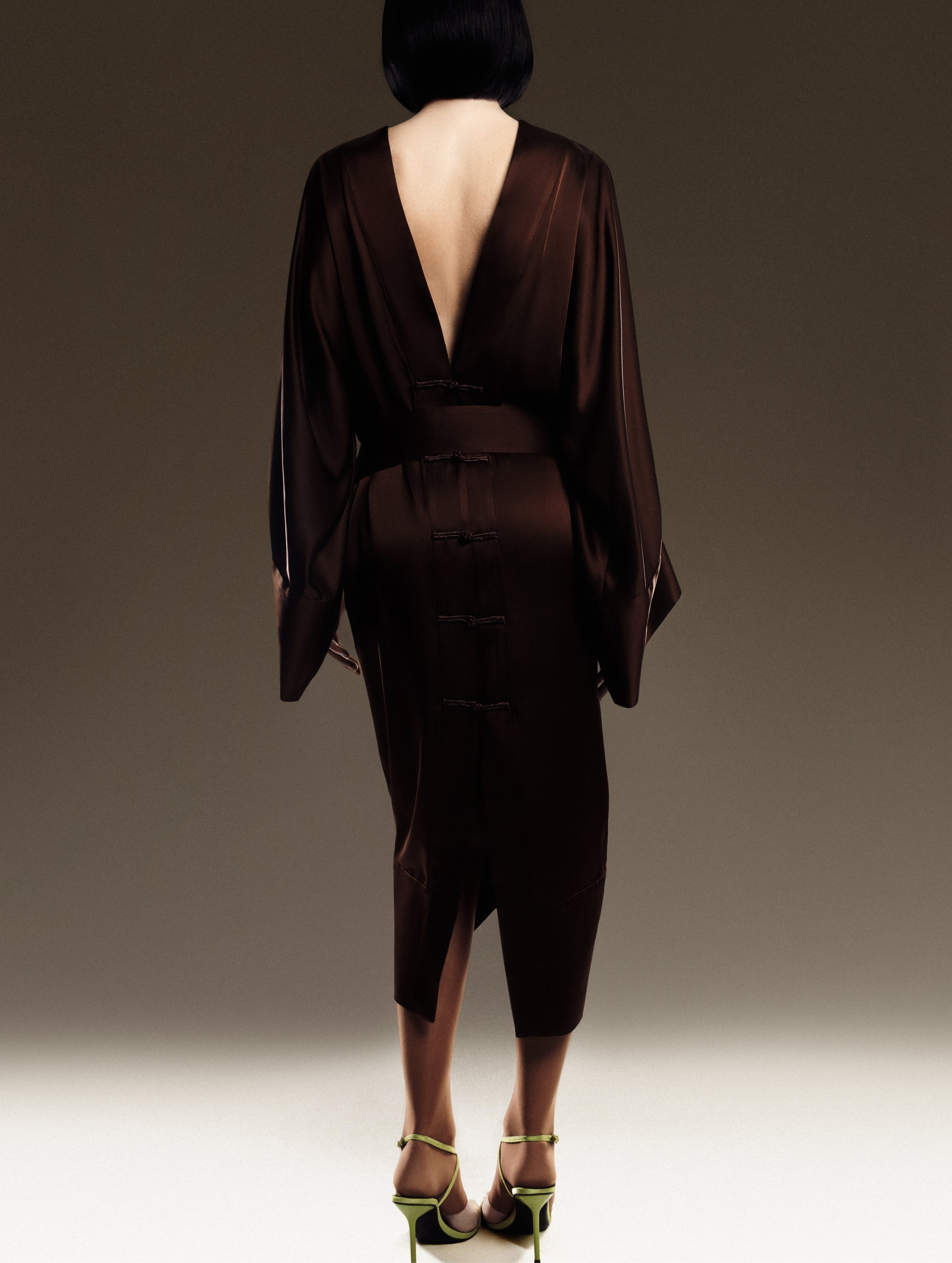 Reverse Kimono Dress