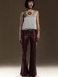 Low Rise Belted Pants