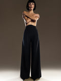 Contouring High-Waisted Flared Pants